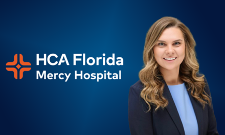 HCA FLORIDA MERCY HOSPITAL NAMES NEW CHIEF OPERATING OFFICER