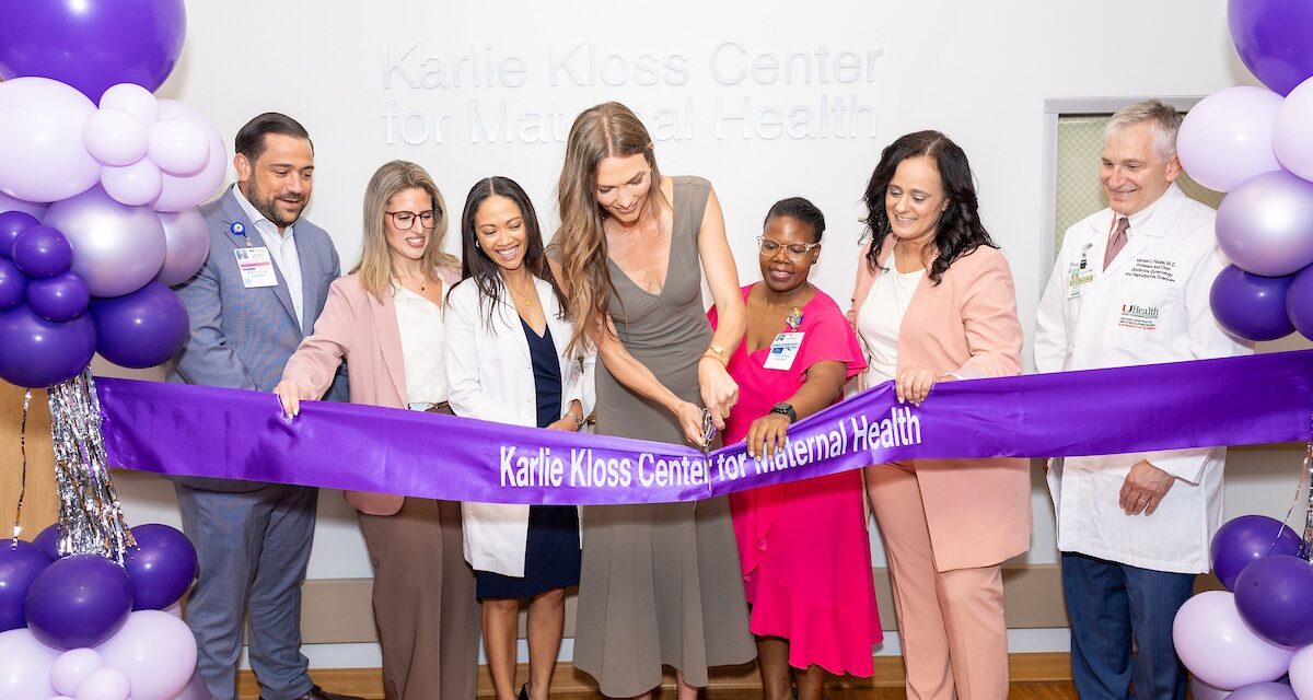 The Joshua Kushner and Karlie Kloss Foundation Gives $2.5 Million to Open the Karlie Kloss Center for Maternal Health at The Women’s Hospital at Jackson Memorial Medical Center