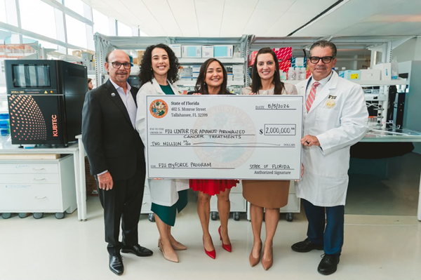 State of Florida invests $2 million to expand FIU’s personalized cancer treatment program