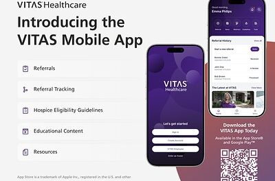 VITAS® Healthcare Enhances Mobile App to Simplify Hospice Referrals and Improve Access to Care
